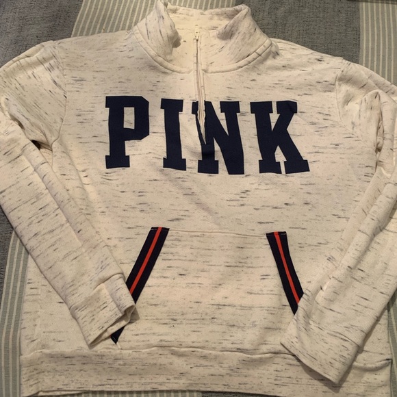 PINK Victoria's Secret Tops - Victoria Secret PINK. Half zip